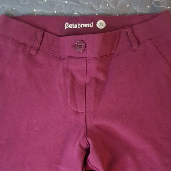 Betabrand Plum Pants XS - Picture 2 of 5